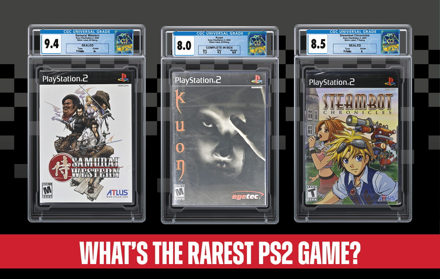 The Rarest and Most Expensive Games of the PS2 Era