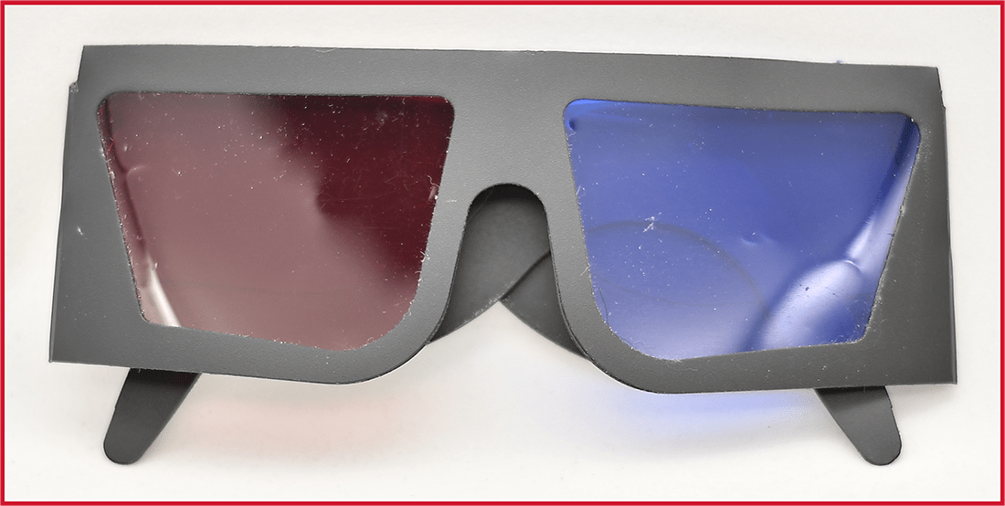 Rad Racer 3D glasses