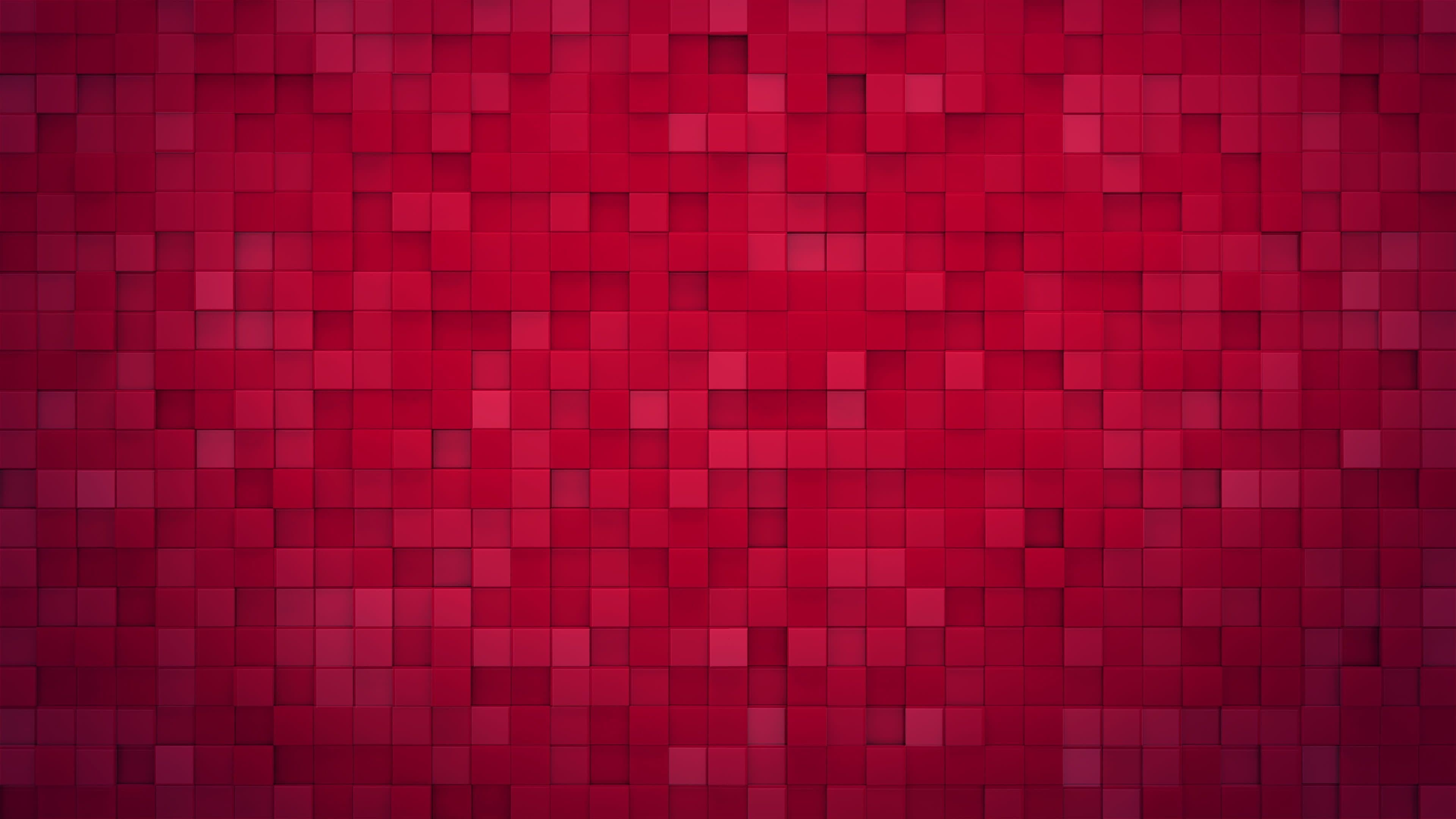 Red pixel background